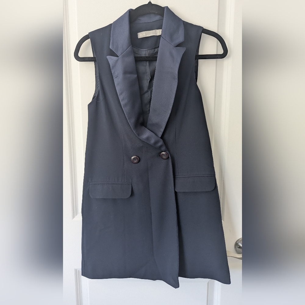 ASOS Black Sleeveless Vest